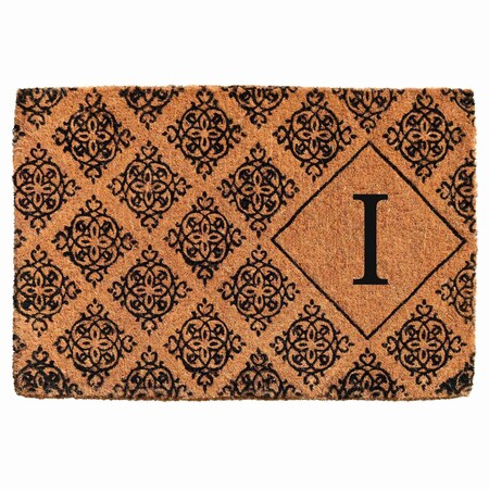 Calloway Mills Monogram Door Mat, Black, Natural, 24 in W x 36 in L 103332436I